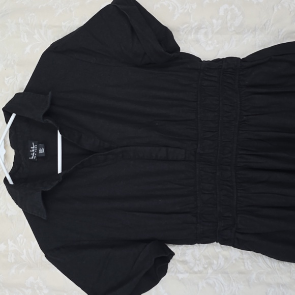 Nicole Miller Black Midi Dress - Picture 3 of 9